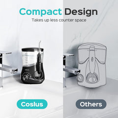Braces cleaning with COSLUS water flosser