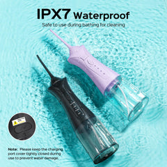 Large 300ml BPA-free water tank for long cleaning sessions