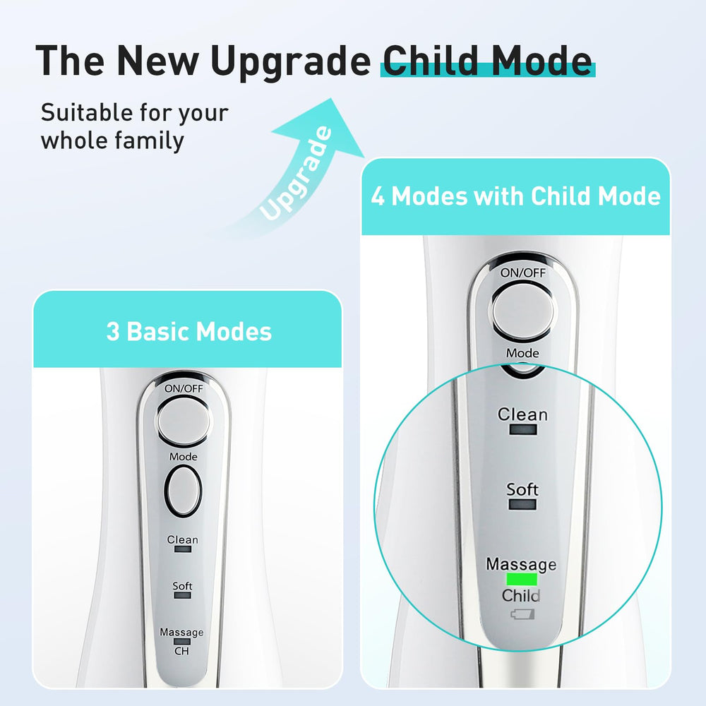 Cordless portable design with on-device controls