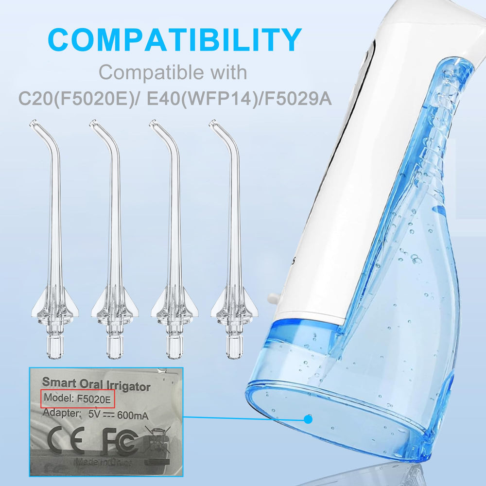 Replacement jet tip compatible with COSLUS E40 (WFP14) water flosser