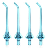 COSLUS water flosser replacement heads 4pc set in blue case - image 1