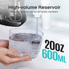 Tongue cleaning tip in COSLUS water flosser set