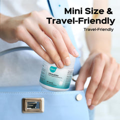 Transparent replacement tip for mint whitening monitoring