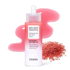 COSRX front bottle shot showing product and clear labeling, highlights generous size