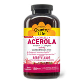 Country Life Acerola Vitamin C Complex bottle label