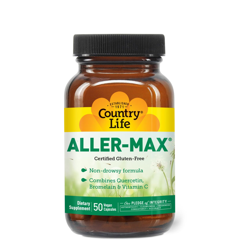 Country Life Aller-Max bottle front view