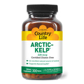 Country Life Arctic-Kelp iodine supplement bottle with 300 tablets