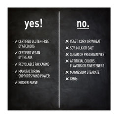 Country Life branding with gluten-free and vegan certification icons