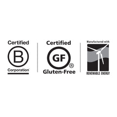 GFCO gluten-free and ethically sourced labeling