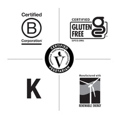 Supplement facts panel for Buffer-C 500 mg Vitamin C