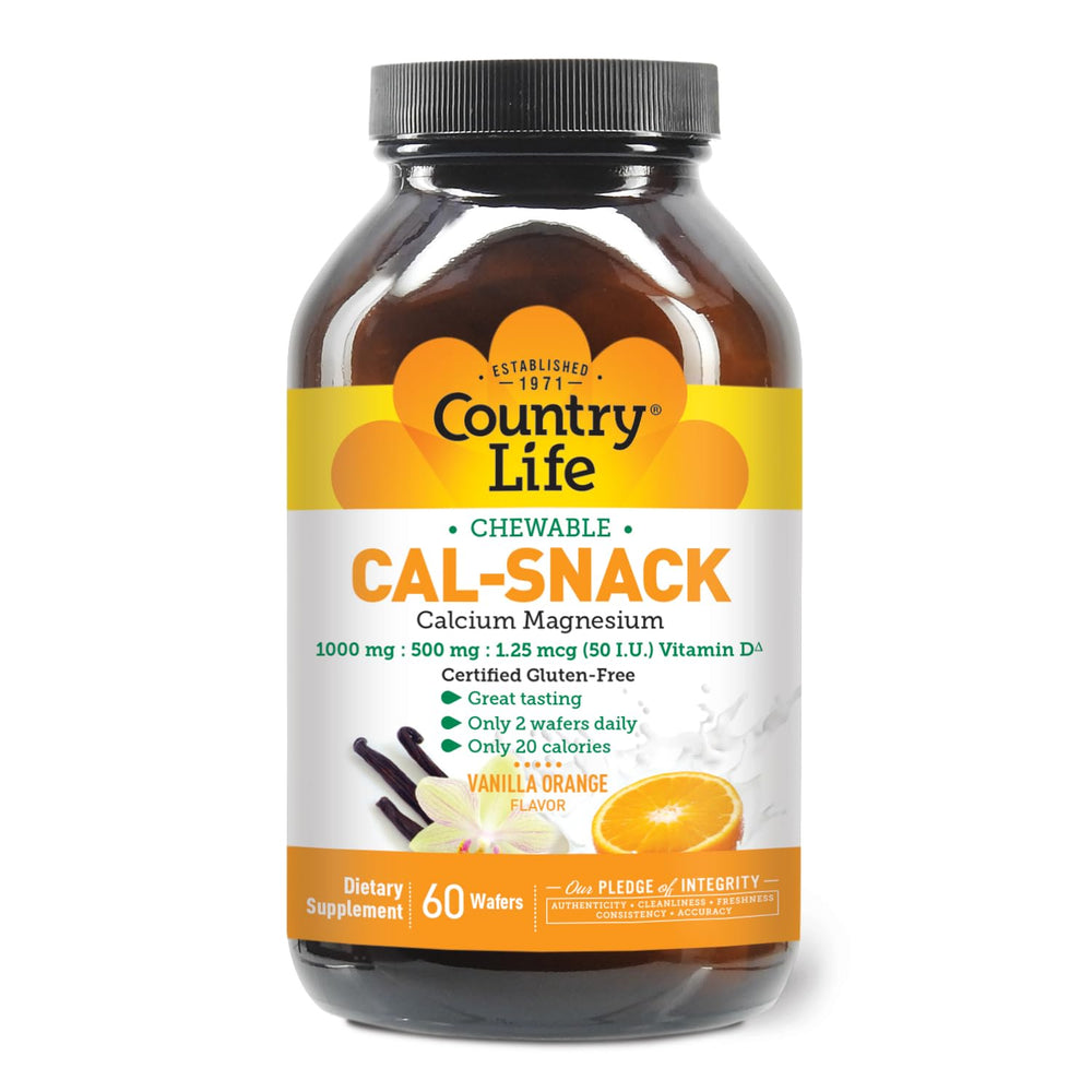 Country Life Cal-Snack bottle front label