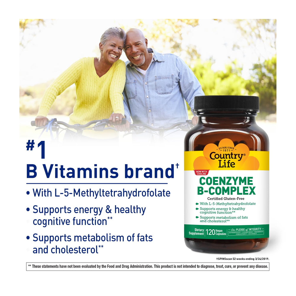 Country Life Coenzyme B-Complex product label