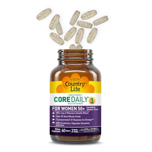 Packaging image for Country Life CORE Daily-1 Women 50+ Multivitamin