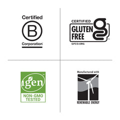 Gluten-free, allergen-conscious ingredients