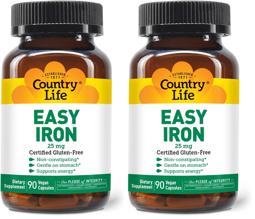 Country Life Easy Iron 25mg Capsules hero image