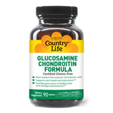 Country Life Glucosamine Chondroitin 1500/1200mg bottle label
