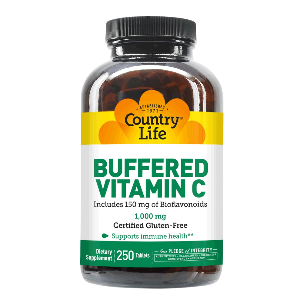 Lab-tested quality assurance for Country Life Vitamin C