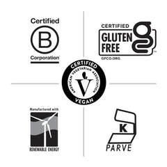 Vegan, gluten-free, non-GMO supplement with L-Lysine