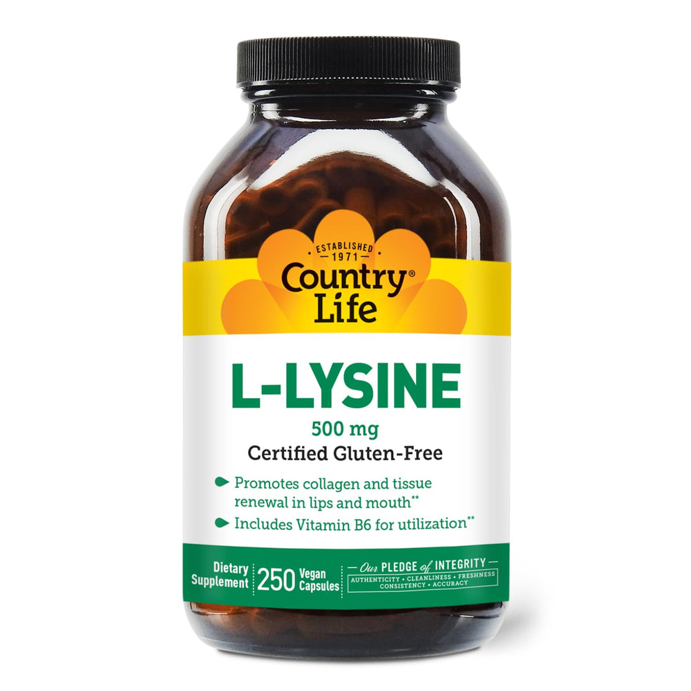 Immune health support with L-Lysine and Vitamin B-6