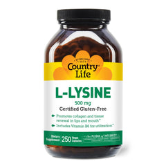 Immune health support with L-Lysine and Vitamin B-6