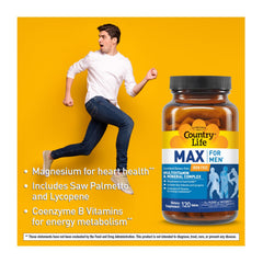 Iron-free multivitamin tablets for men