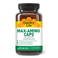 Country Life Maxi-Amino 16 Amino Acids 90 Capsule bottle front