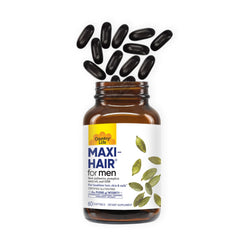 Lifestyle image of a man taking Maxi-Hair daily