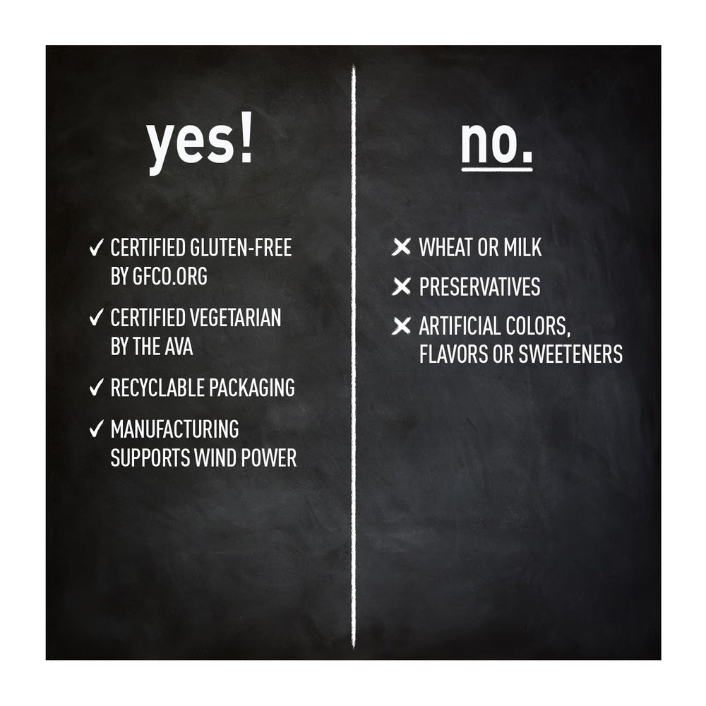 GFCO Gluten Free and AVA Vegetarian logos with Maxi-Hair packaging