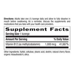 Packaging design highlighting methyl B-12 and B vitamins