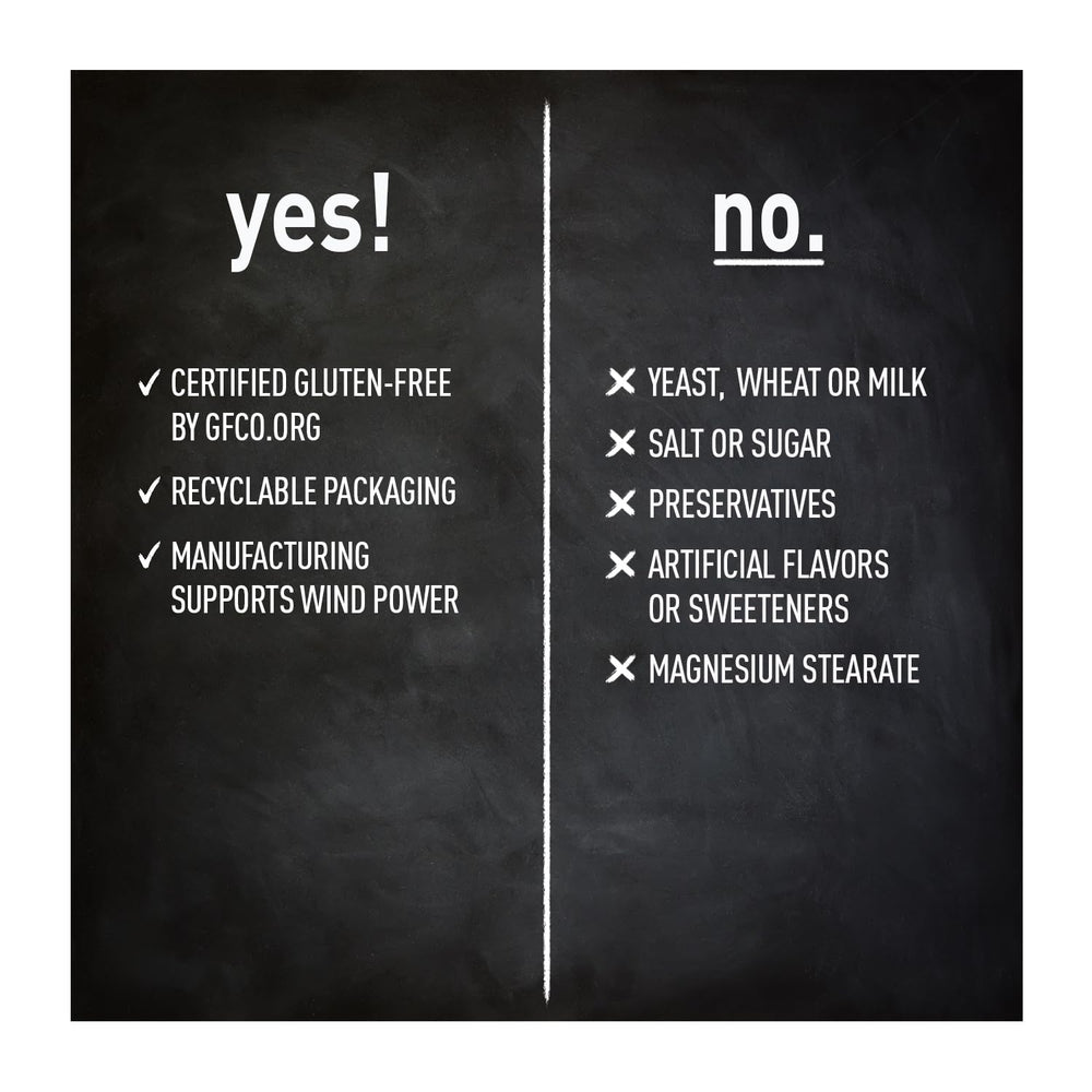 GFCO gluten-free certification seal on Country Life Omega-3