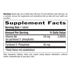 Back of bottle with directions and ingredients