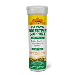 Travel tubes of Papaya Digestive Enzyme Wafers for on-the-go use