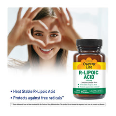 Country Life R-Alpha Lipoic Acid Complex 300mg bottle