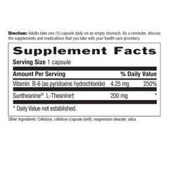 Relaxation and focus support with L-Theanine