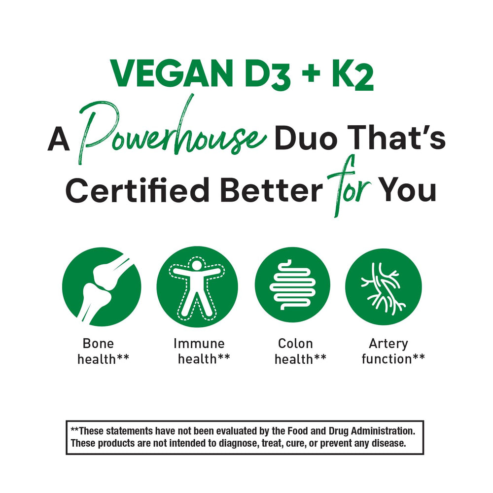 Packaging box and bottle of Country Life D3 + K2