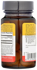 Back view of the vitamin K2 bottle showing supplement facts