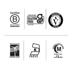 Label showing zinc 23 mg and vitamin C ingredients