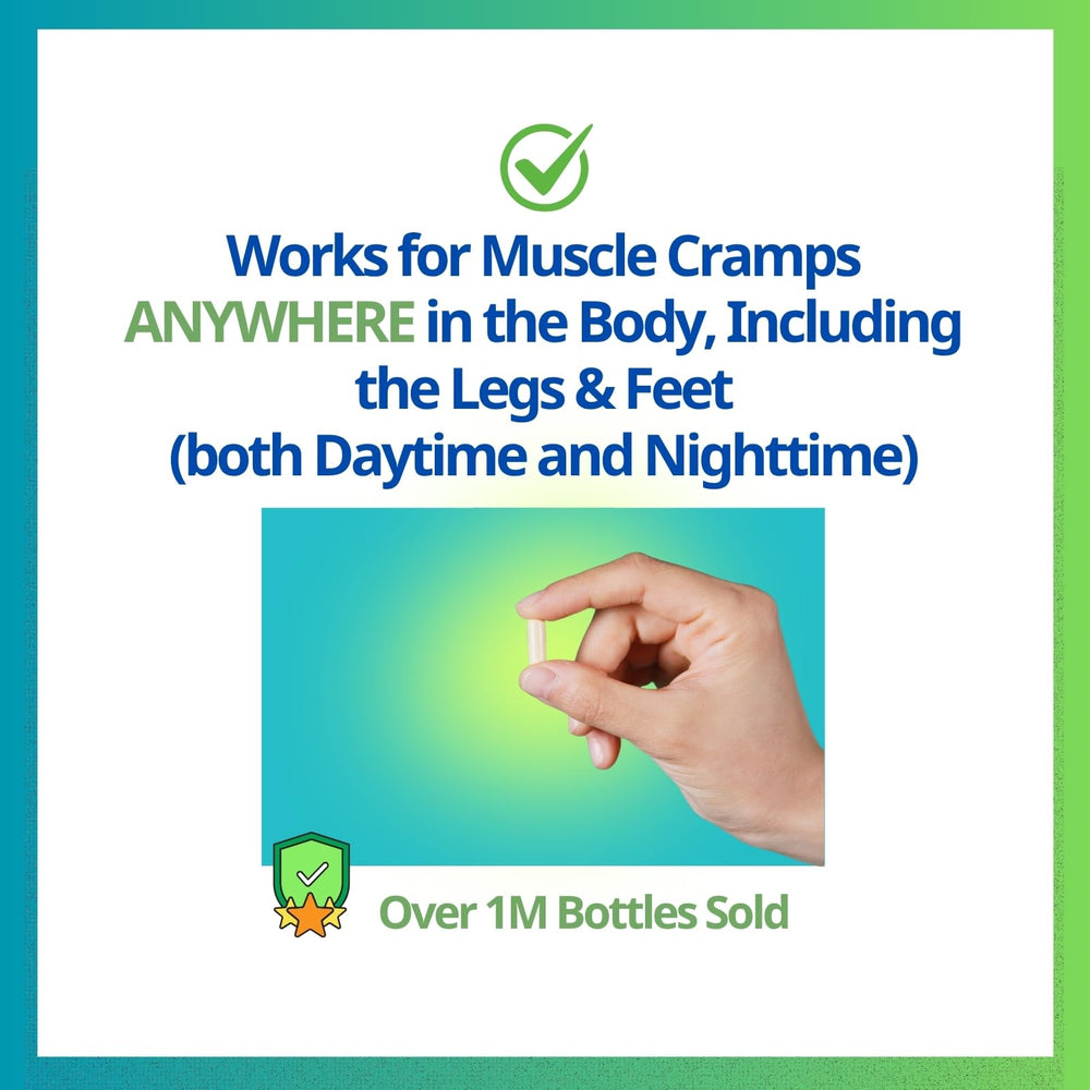 Cramp Defense bottle – front label close-up