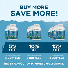 Cramp defense support with magnesium glycinate