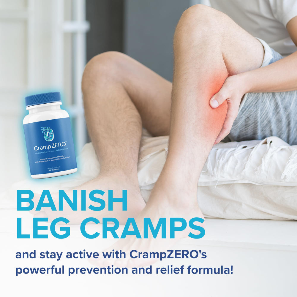 Fast-acting leg cramps relief with CrampZero