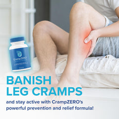 Fast-acting leg cramps relief with CrampZero