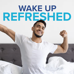 CrampZero night-use capsule with glass of water