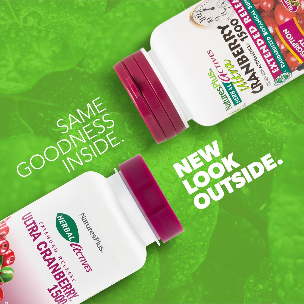 Cranberry 1500mg with 100mg Vitamin C, extended-release