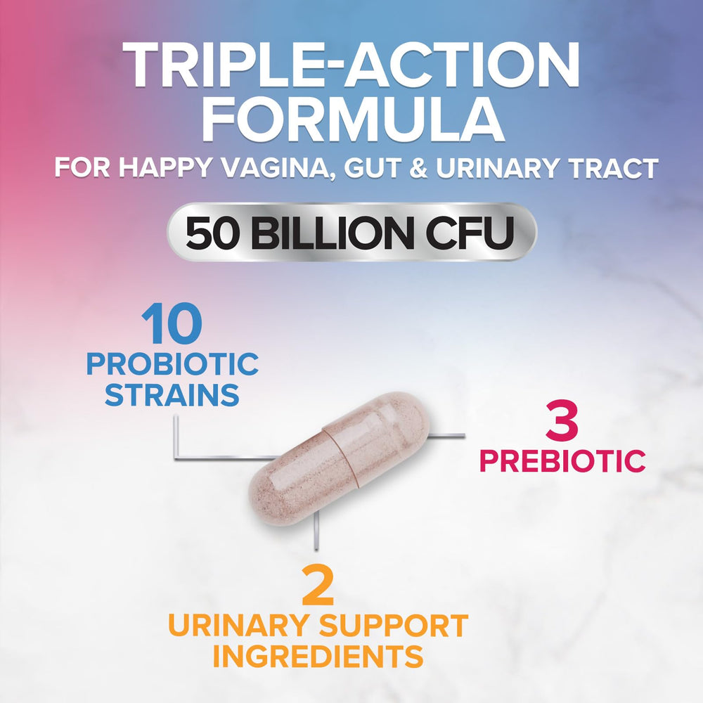 Cranberry and D-Mannose for urinary tract support with probiotics