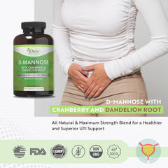 Dandelion extract used in Pure By Nature D-Mannose capsules