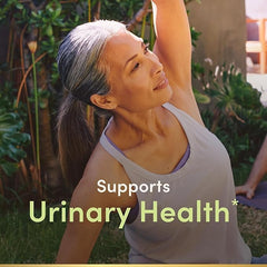 Cranberry dietary supplement softgels bottle back label