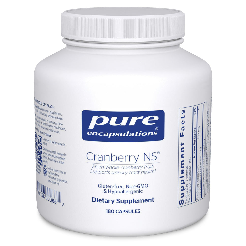 Cranberry NS bottle - 180 capsules