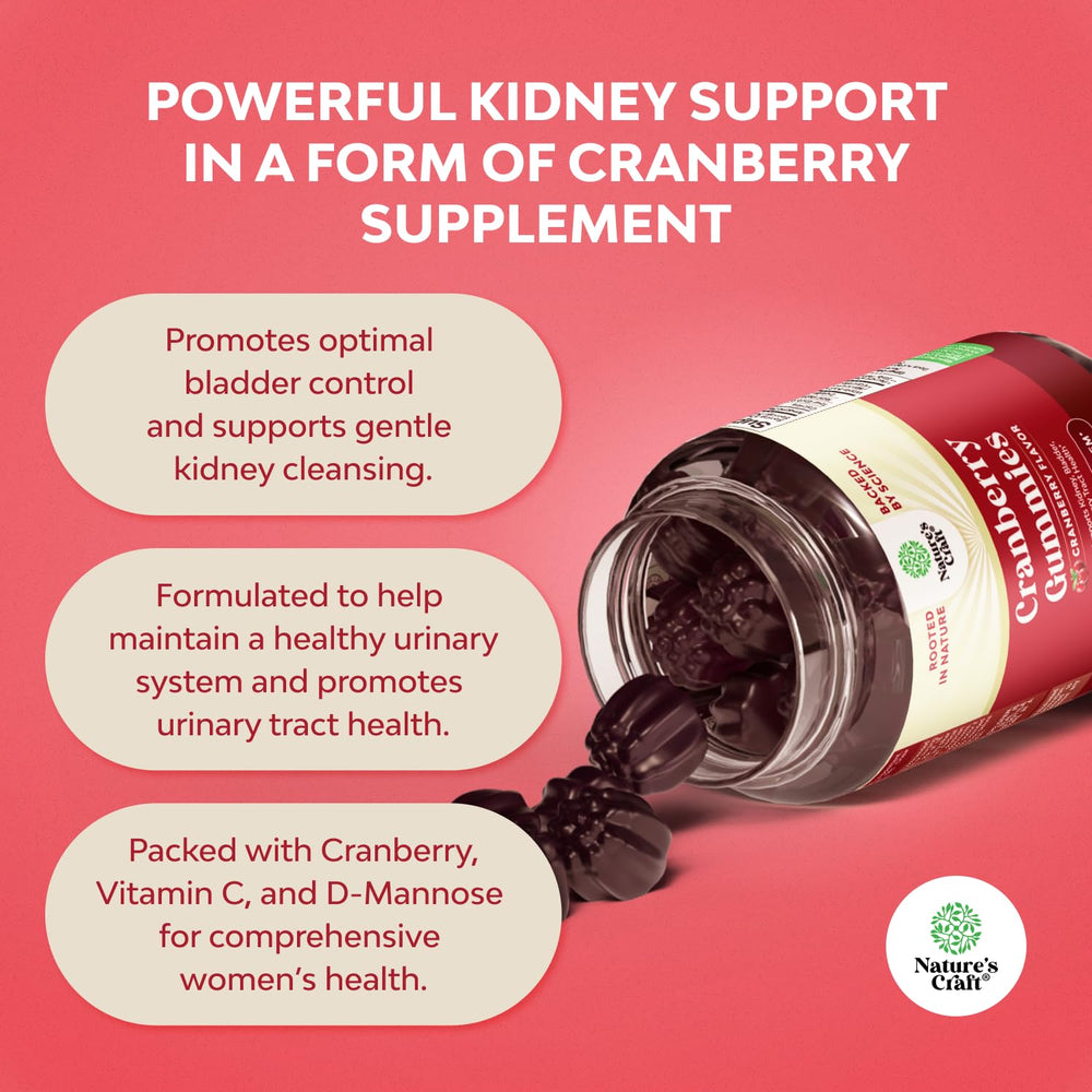 Cranberry concentrate and ingredients arranged for wellness