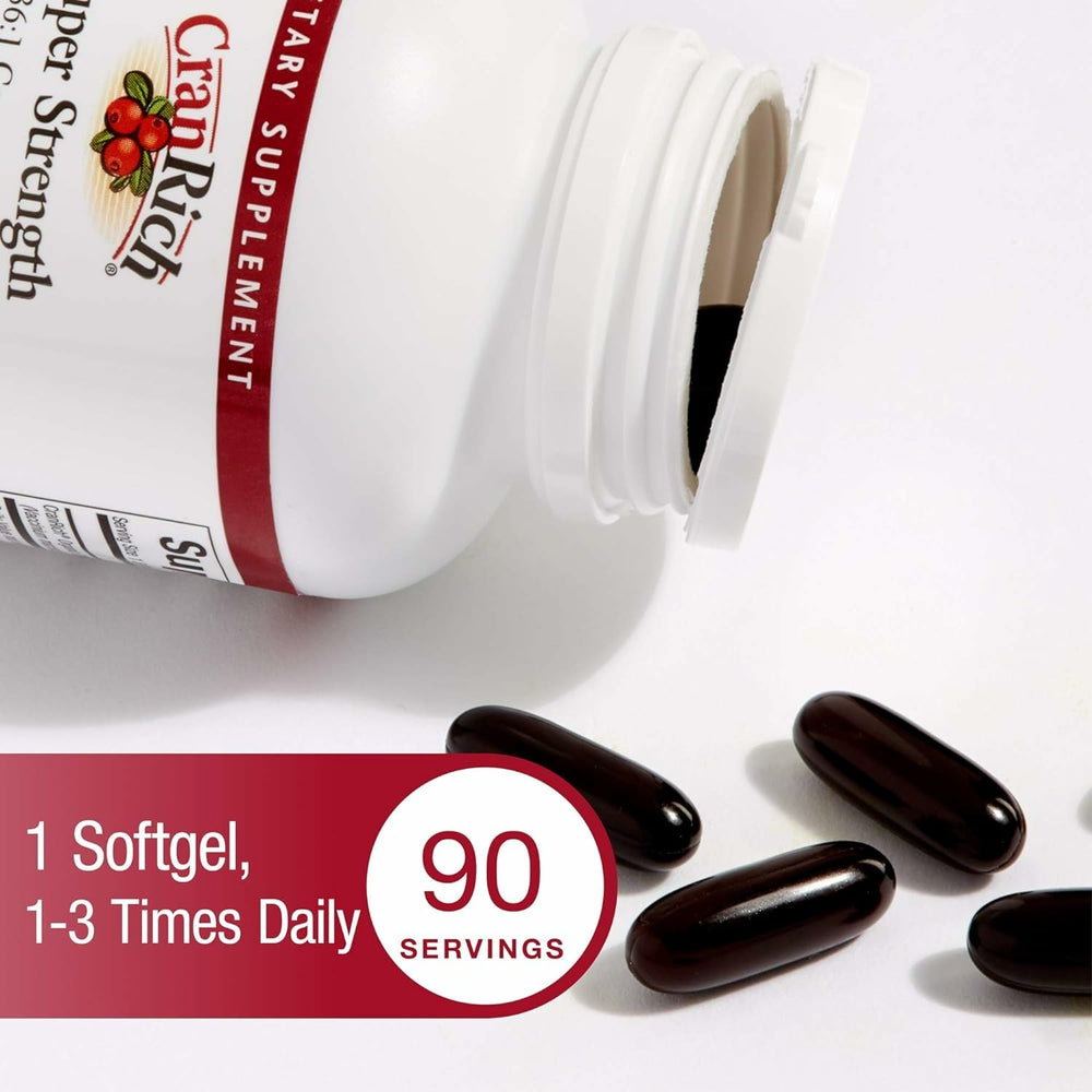 Cranberry concentrate powder concept image