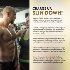 Lifestyle image of a focused, energized user with Craving Blocker PRO Series